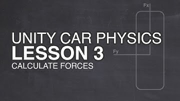 Unity Car Physics - Lesson 3 - Forward and Right Forces
