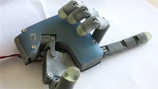 Bionic Hand Grip Testing  3D Printed Prosthetic Hand Progress