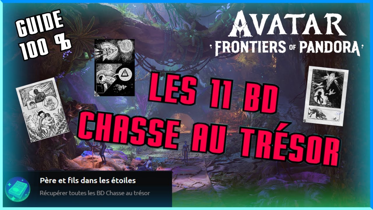 Les 11 pages de BD !  Père et fils dans les étoiles - Avatar Frontiers of Pandora