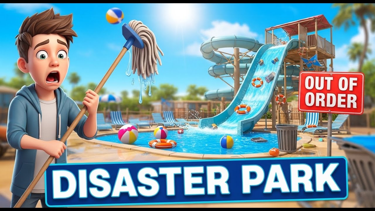 I Opened My Own Waterpark!(Waterpark Simulator)