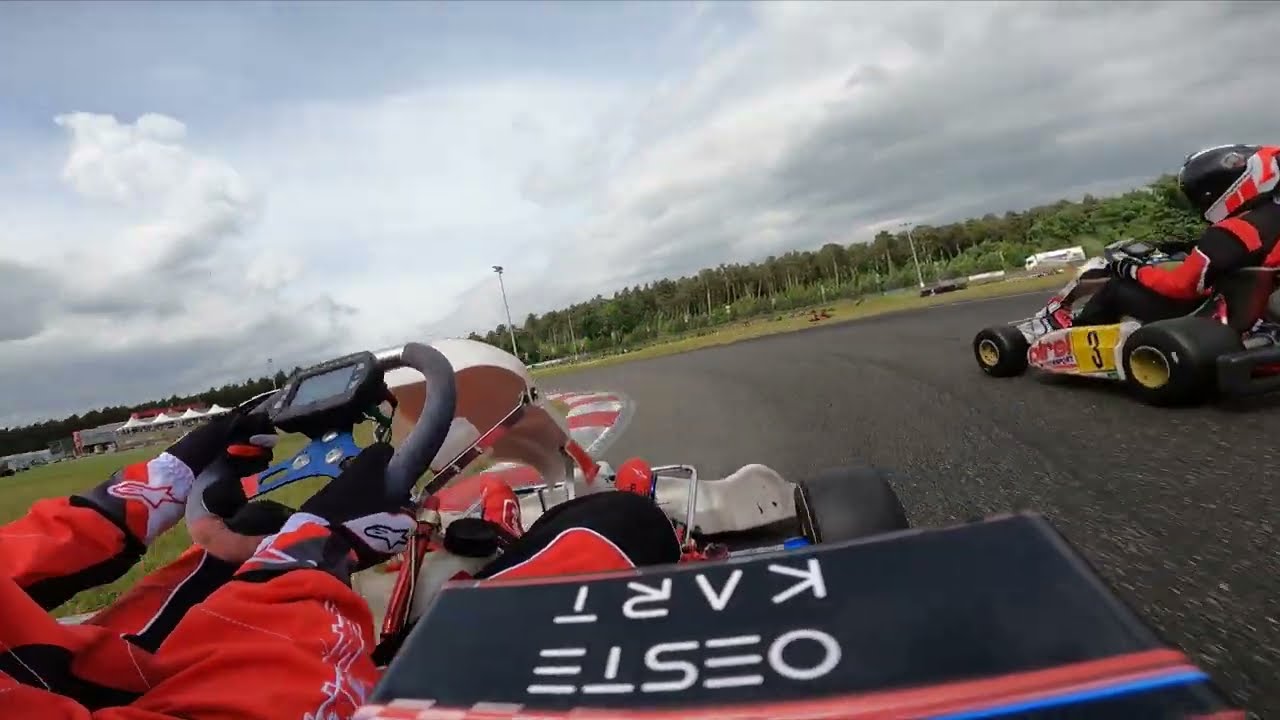 Karting Genk 26-05-22 inrijden nieuwe motor