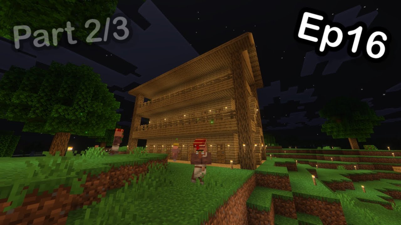 BUILDING THE VILLAGE PART 2/3 | Chill Minecraft Stream Ep16