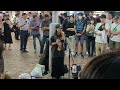丸山純奈「ギャラリーに360度囲まれて歌う」2023.09.12 西武新宿駅PePe前ストリートライブ【謎の女性シンガーに遭遇/思わず足を止めました】