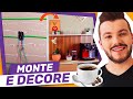 DIY: MONTEI UM CANTINHO DO CAFÉ DO ZERO GASTANDO POUCO! | Eduardo Wizard