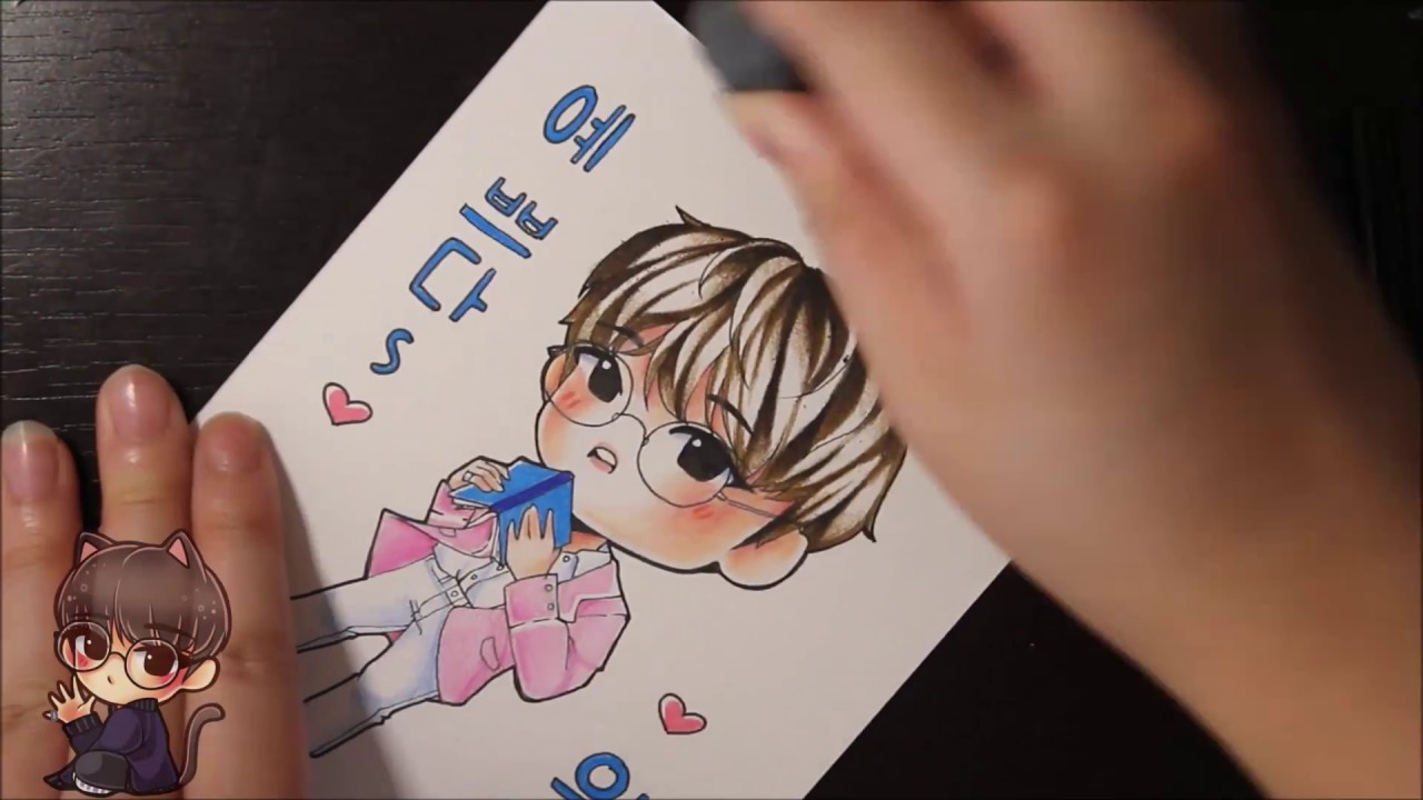 Speedpaint #17: Chibi Wonwoo (Pencil Crayon)