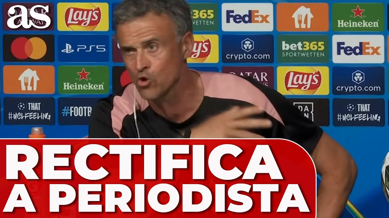 La PREGUNTA que NO GUSTÓ a LUIS ENRIQUE: “Otra cosa es que no lo queráis ver...” | FINAL CHAMPIONS