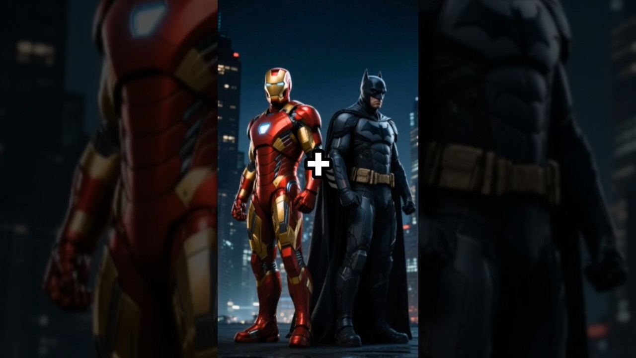 Avengers Fused with DC & X-Men Insane Superhero Hybrid Series 