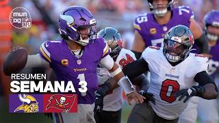 Minnesota Vikings vs. Tampa Bay Buccaneers | Semana 3 - Temporada NFL 2026 | Resumen en español