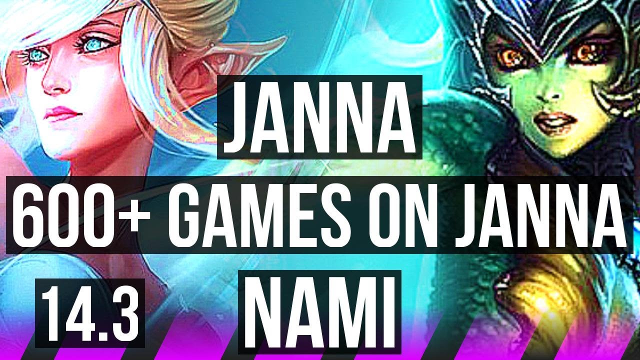 JANNA & Caitlyn vs NAMI & Lucian (SUP) | 600+ games, 3/2/10 | BR Diamond | 14.3