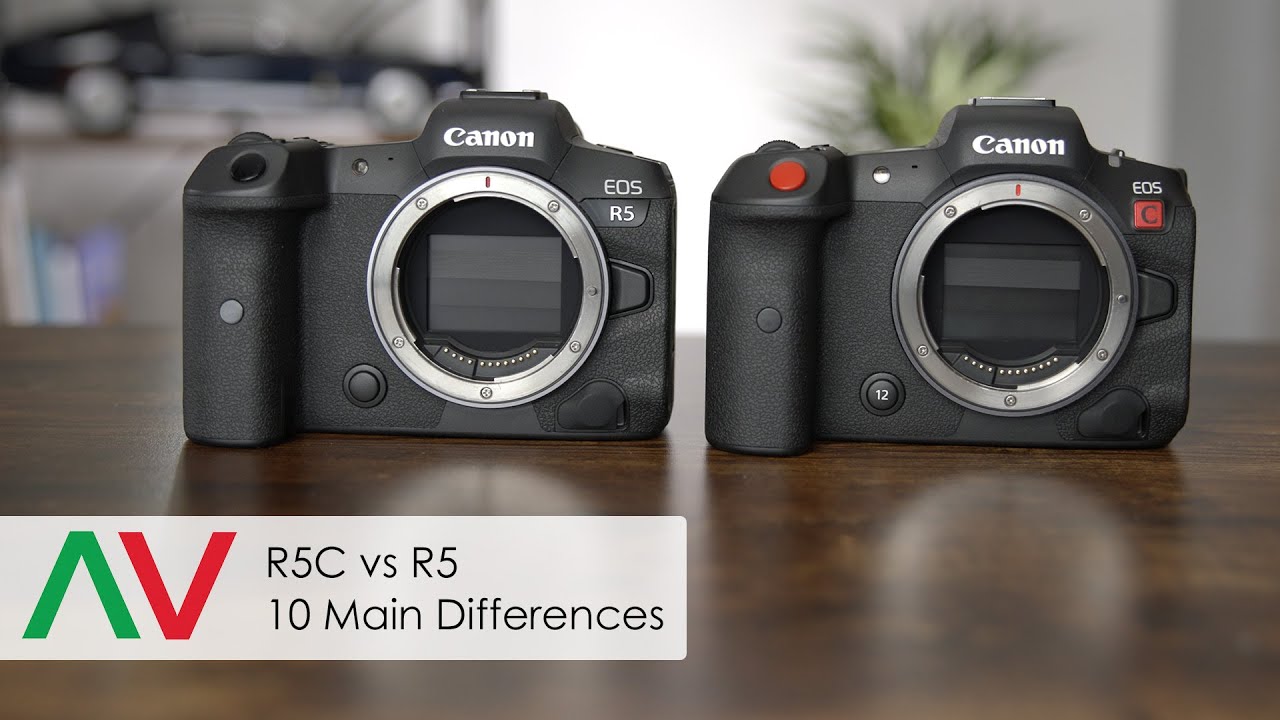 Reviewing The Big Differences between the Canon R5 C and R5