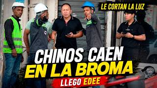 CHINOS CAEN EN LA BROMA DEL CHICO SANDY