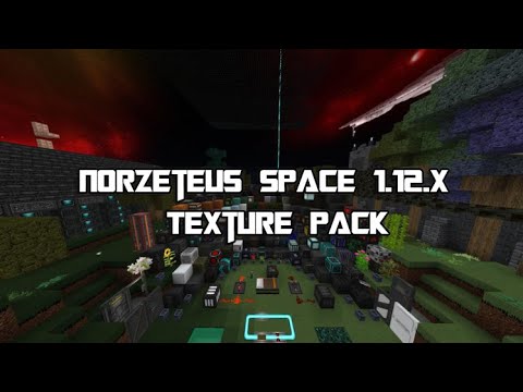 Minecraft: Norzeteus Space 1.12 .X Texture Pack Tanıtımı - YouTube