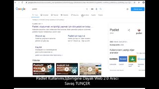 Padlet Kullanımı (Using Padlet )