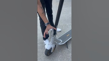 How to properly fold your electric scooter #segway #escooter #electricscooter #scooter #scootertips