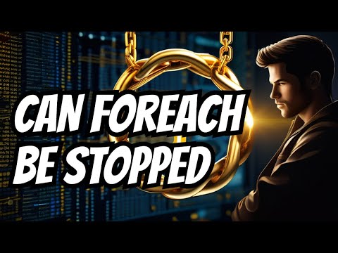The shocking truth about breaking a forEach Loop in JavaScript