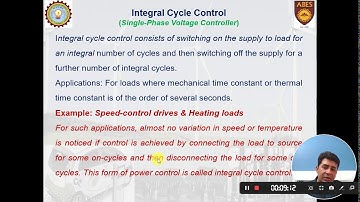 PE (L13)  Introduction to AC Voltage Control and Integral Control