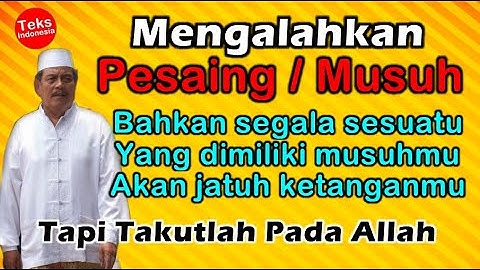 Zikir untuk Mengalahkan Musuh atau Pesaing | Prof. DR. KH. Abdul Ghofur