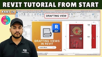#39 Revit Tutorial: Create Drafting View in Revit (2D Details)