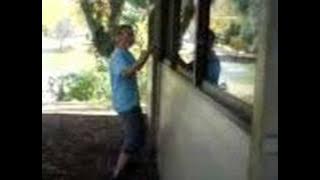 Brandon knocking on the window 1