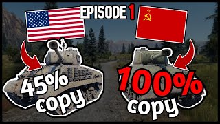 This War Thunder Country has the Most Copy-Paste. | Episode 1 (USA, Germany, USSR)