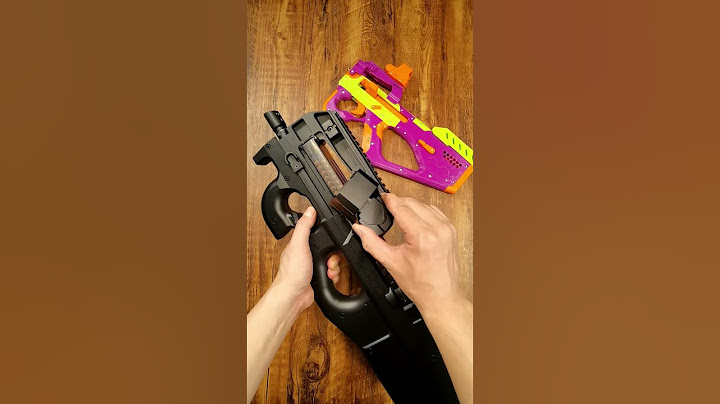 P90 Toddler Toy VS Gel Blaster