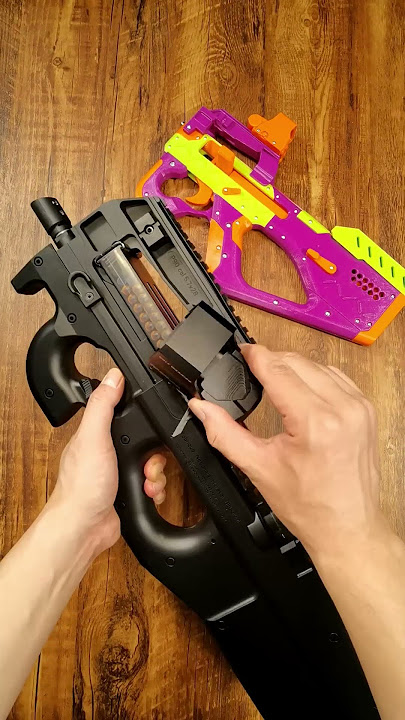 P90 Toddler Toy VS Gel Blaster