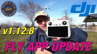 DJI Fly App Update v1.12.8  With The DJI Mini 3 Pro