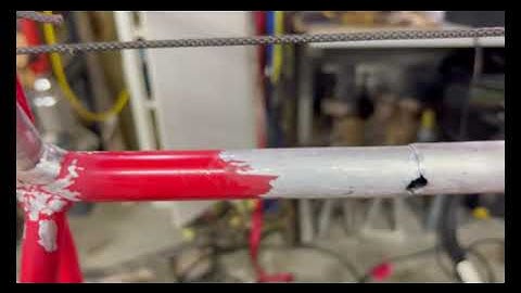 Fresh Breeze Monster Tear Down Part V, Frame Repair/Preparation - Ohio Paramotor Trike Adventures