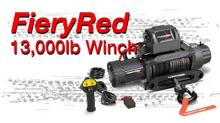 FieryRed 13,000 Pound Winch Review - Budget Off-Road Winch