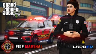 FIRE MARSHAL - Arson at the Vinewood Racetrack - GTA5 LSPDFR [No Commentary] [162]