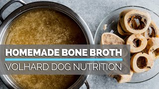 How to Make Homemade Bone Broth for your Dog  a simple way to make your dog food healthier!