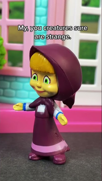 And what, pray tell, are you, my dear?  Masha and the Bear Toy video #masha