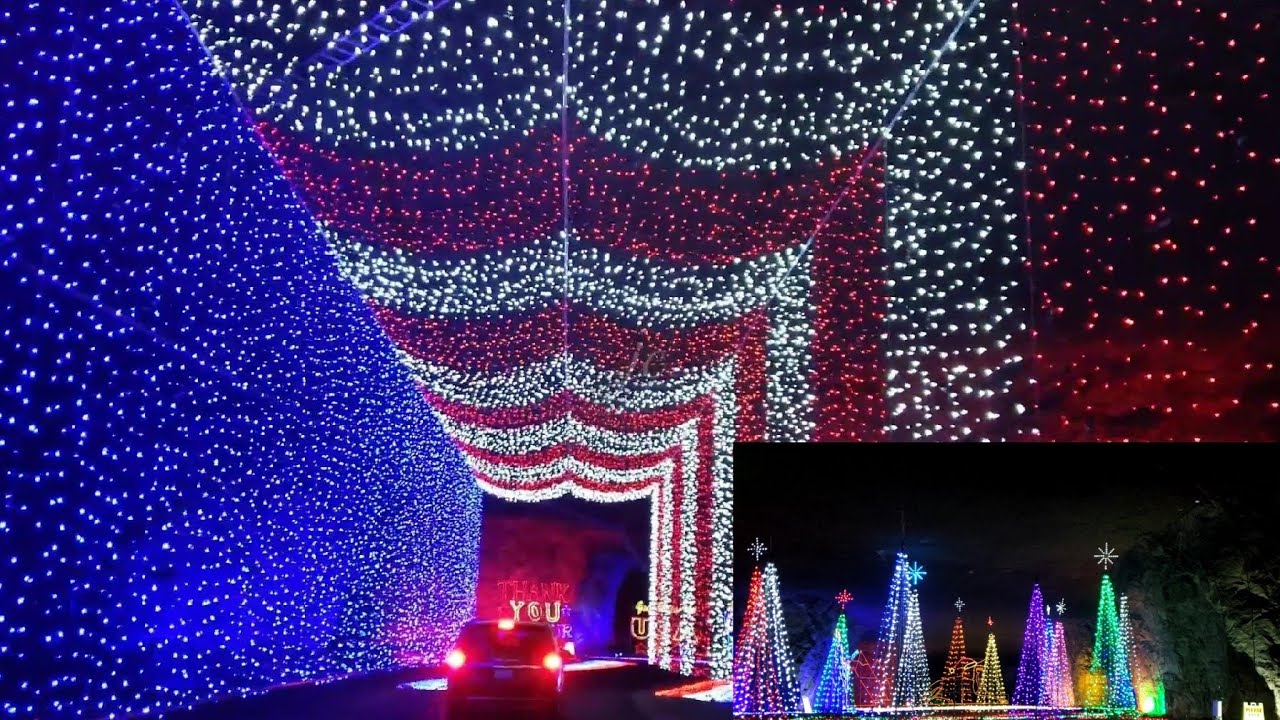 Lights Under Louisville Mega Cavern 2021/ Christmas Lights Display at