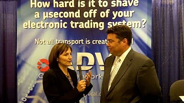 ADVA Optical Networking and Spread Networks from New York to Chicago