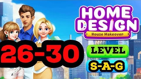 HOME DESIGN House Decor Makeover level 26 27 28 29 30