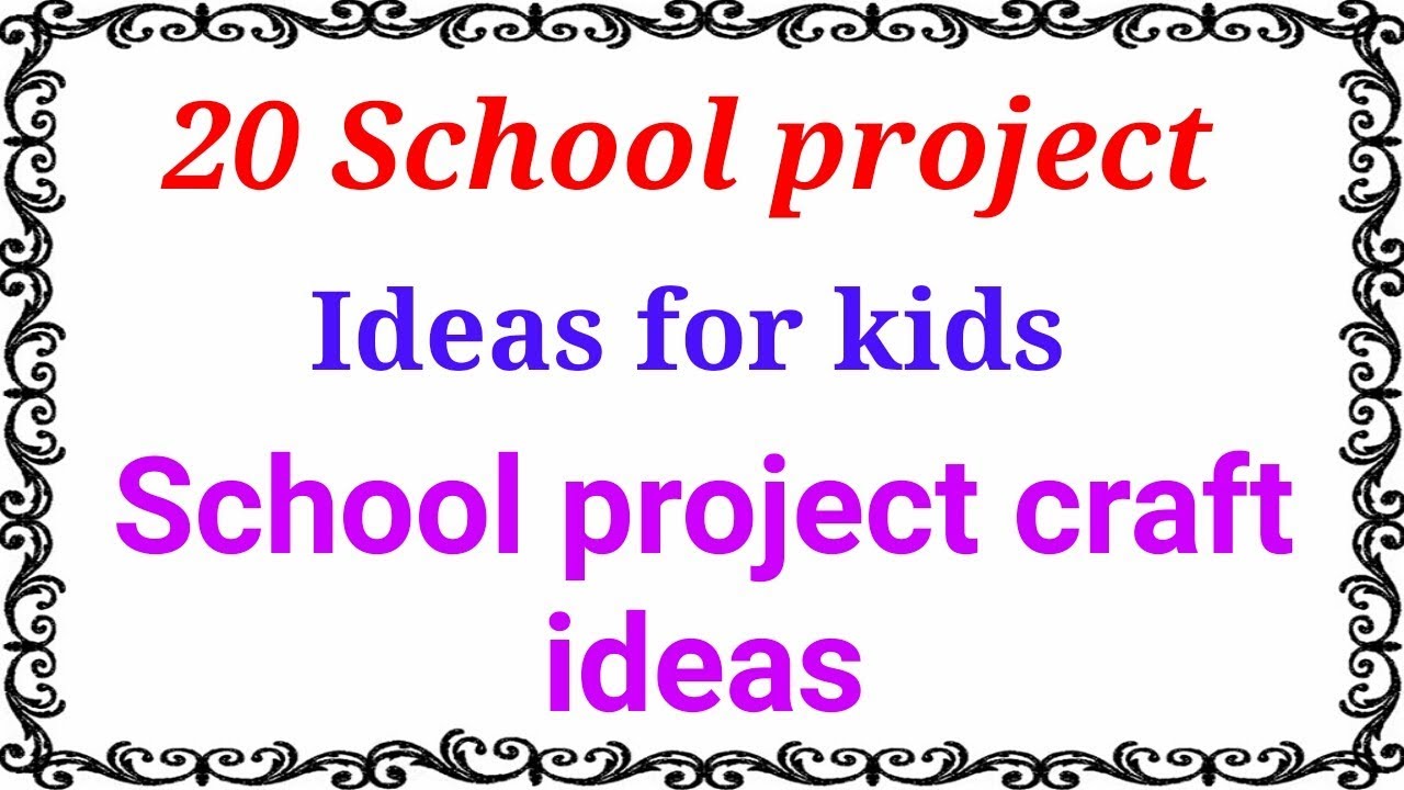 education project ideas