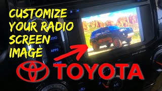 How To Change Startup Image On Toyota 4Runner