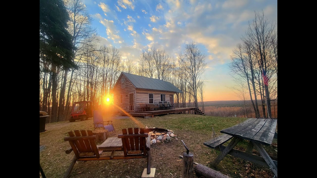 Off Grid Cabin Build- Build your Dream Cabin with this machine! - YouTube
