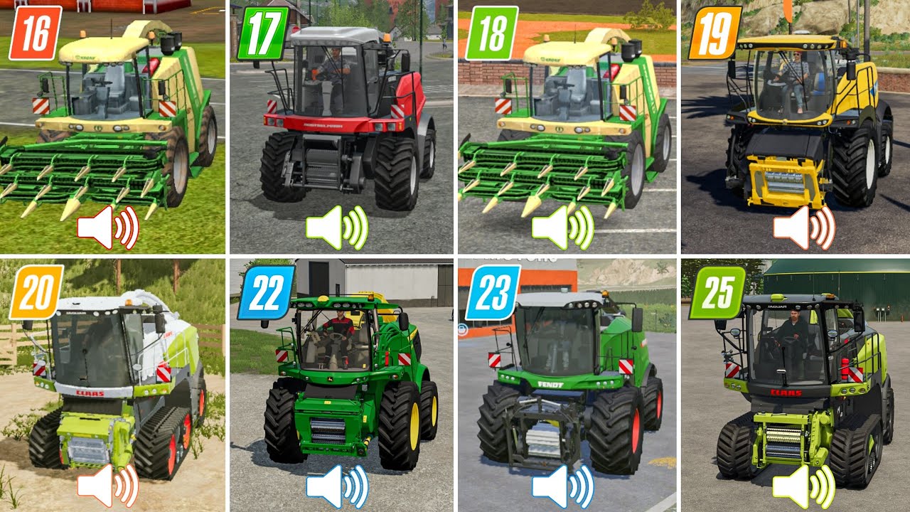 FS16 против FS17 против FS18 против FS19 против FS20 против FS22, FS23 против FS25 | Проверка зву...