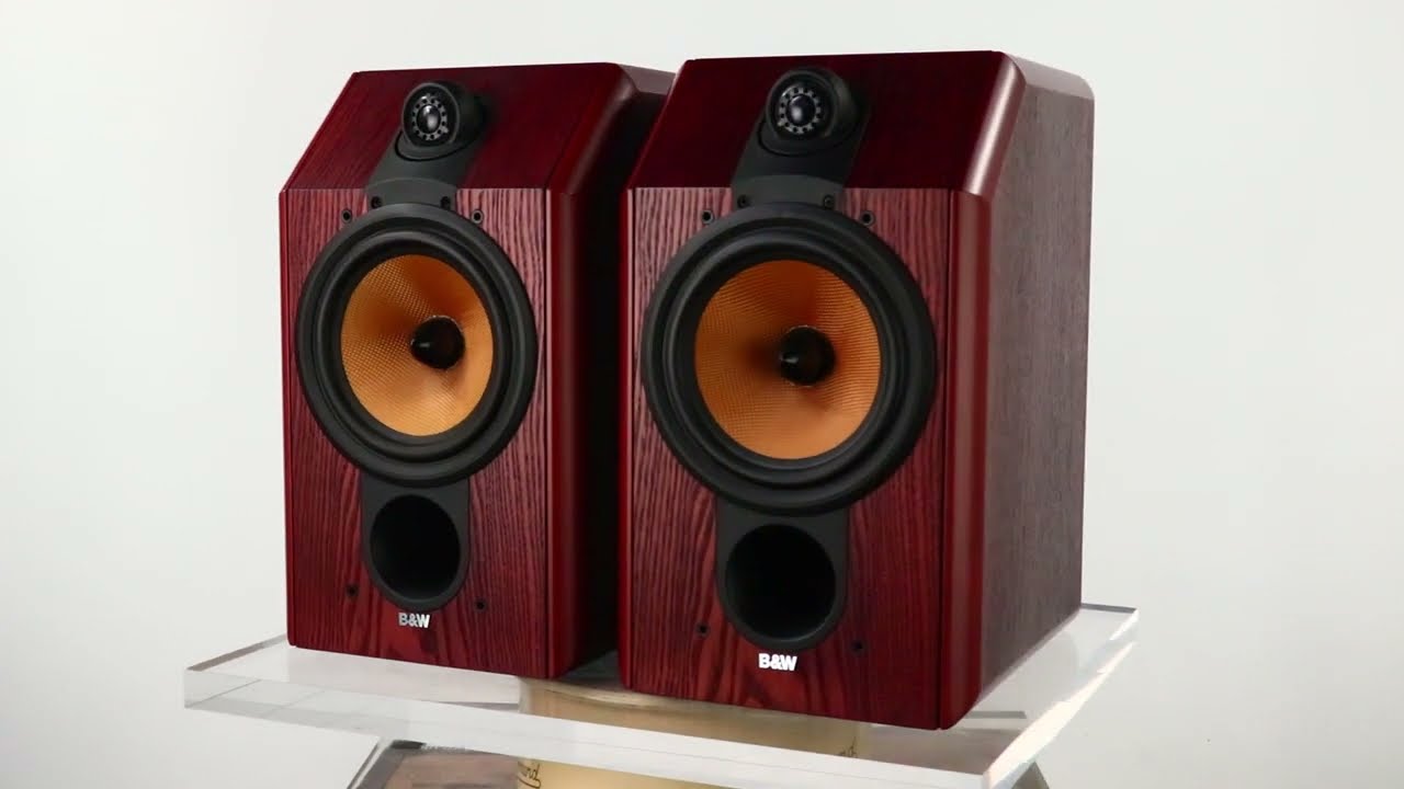 B&W CDM1SE - Cherry - YouTube