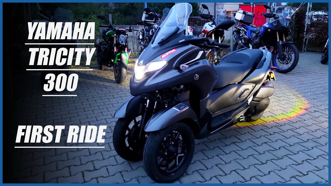 Yamaha Tricity 300 2022 года — первая поездка