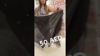 Details Amazing black Saree for AED 49. Call or WhatsApp us on 058-513-7720/ 055-2-197-196 Guide
