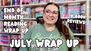 Wrapping Up My July Reads ☀️ | July End of Month Reading Wrap Up!