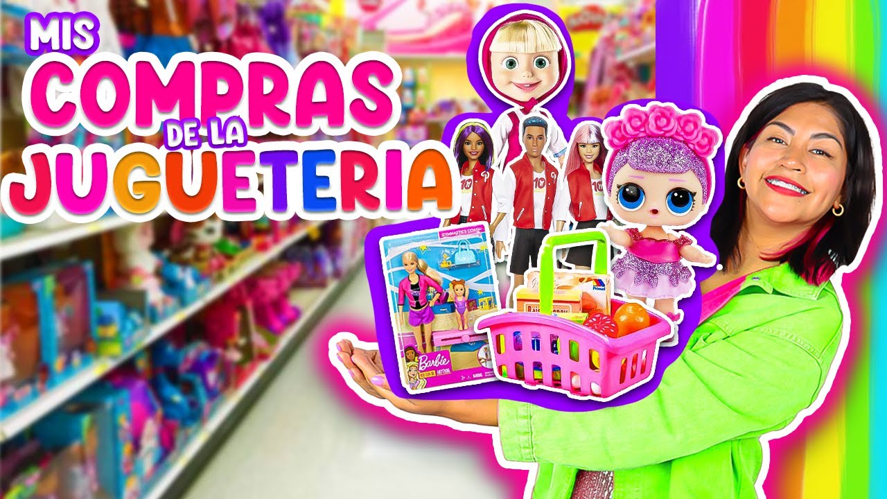🧸MIS COMPRAS EN UNA JUGUETERÍA 🍭 Mi Lugar Más AMADO DE NIÑA| CONNY MERLIN