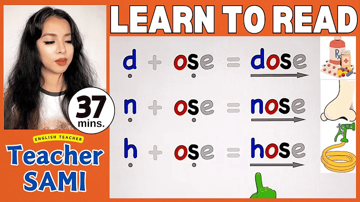 long O magic e | Four-Letter Words for Kindergarten | Learn to Read with Teacher SAMI