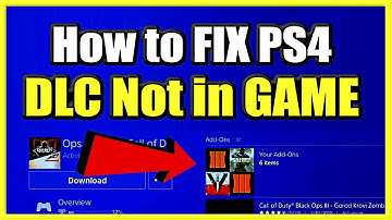 How to FIX PS4 DLC installed but not in Game & Install Add Ons (Fast Method!)