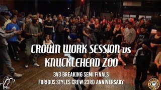Groundwork Session Vs Knucklehead Zoo Breaking Semis