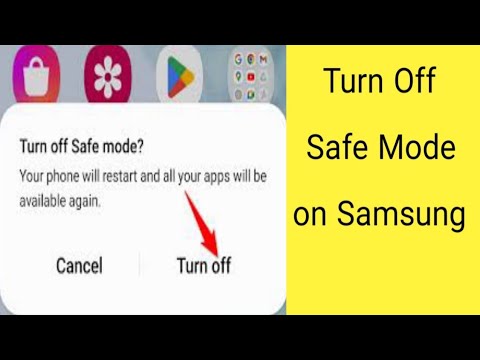 how to turn off safe mode on Samsung | how to remove safe mode on ...