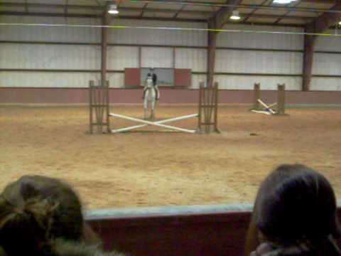 Alyssa riding Goody at Garrison Forest