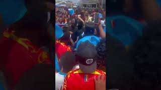 Congo DR fans celebrate in Portugal, Houston, and London 🎉 🇨🇩